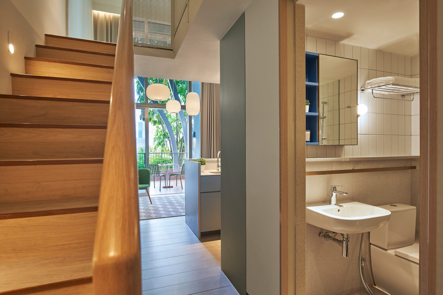 citadines raffles place singapore executive loft walkway