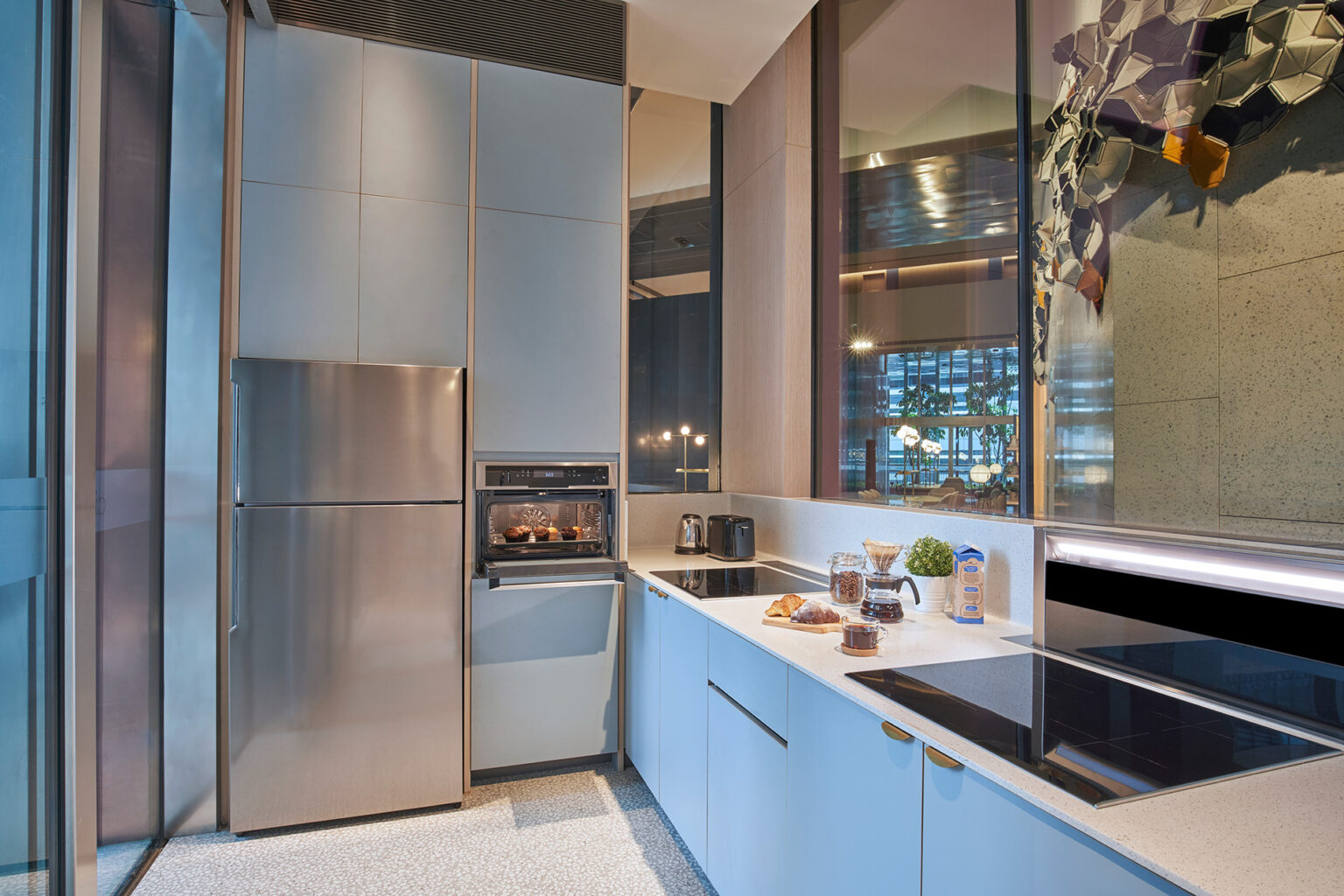 citadines raffles place singapore residents' kitchen 1 gallery
