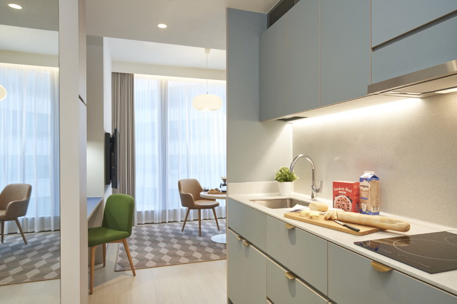 citadines raffles place singapore 1pre kitchen gallery