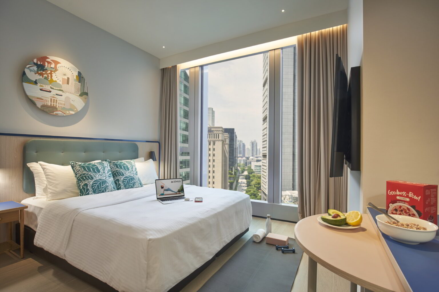 citadines raffles place singapore studio exe bedroom gallery