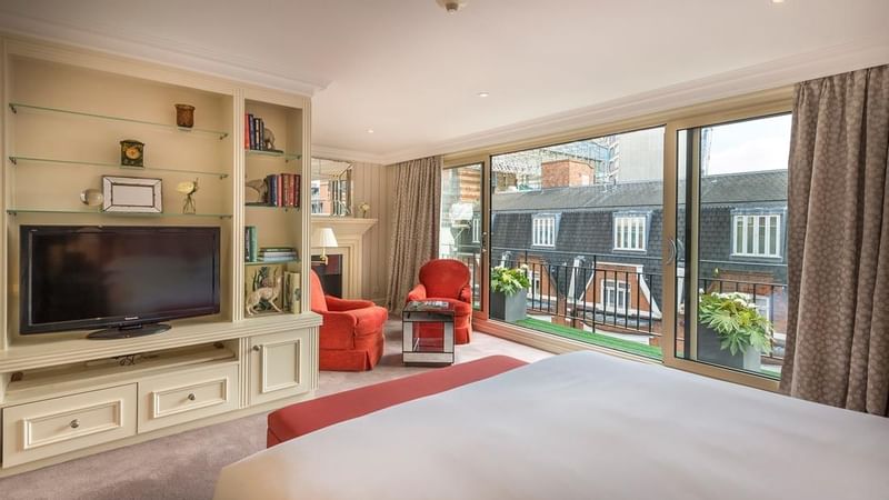 penthouse master bed view at the capital by warwick wide