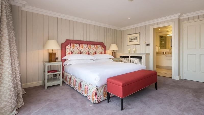 penthouse master bedroom at the capital wide