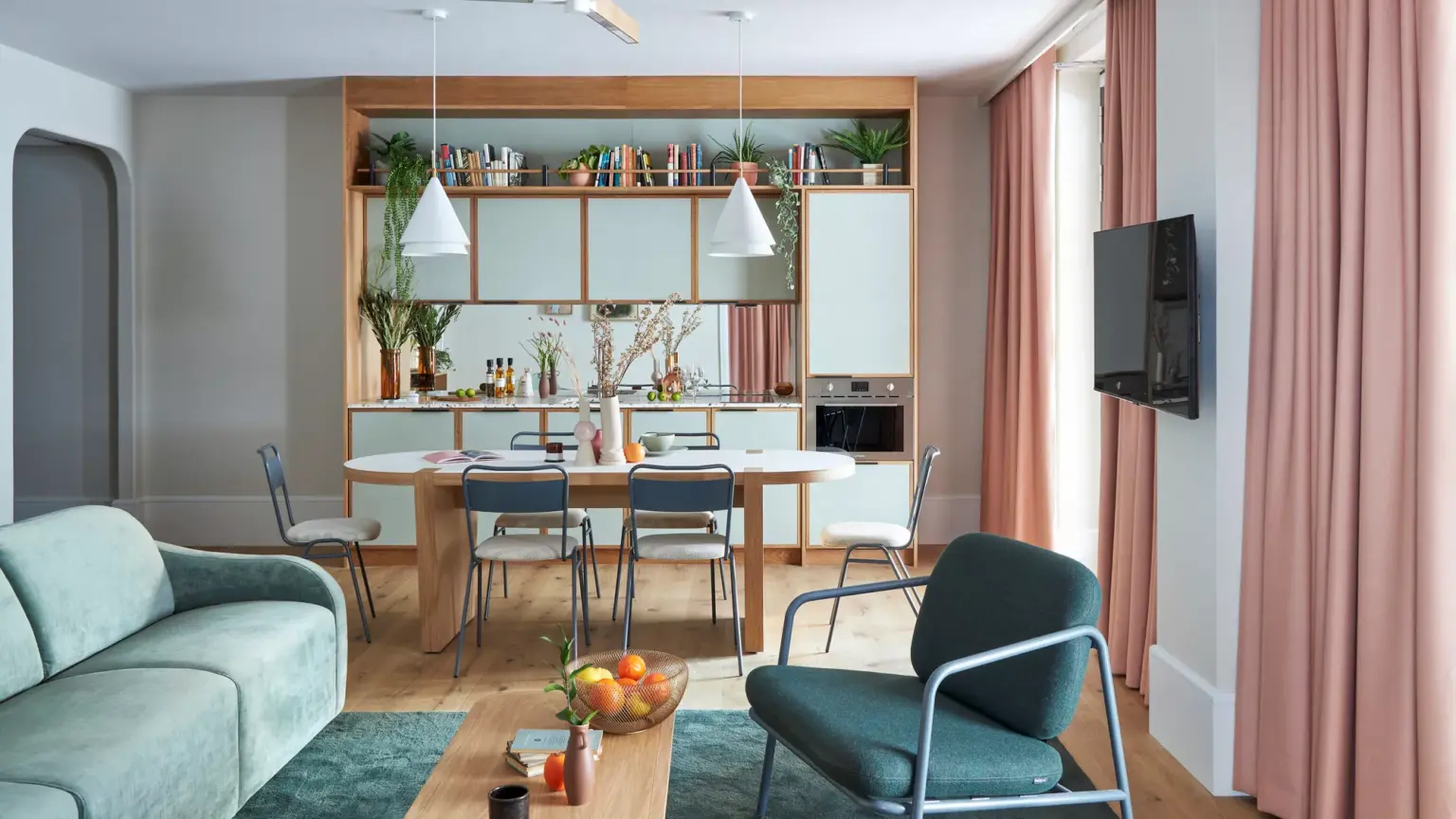 turing locke two bedroom suite living area.jpg