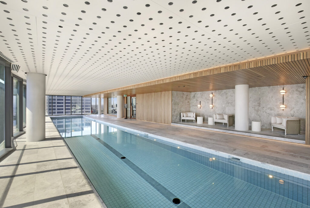 melbourne collins arch 1 bed corporate apartment pool