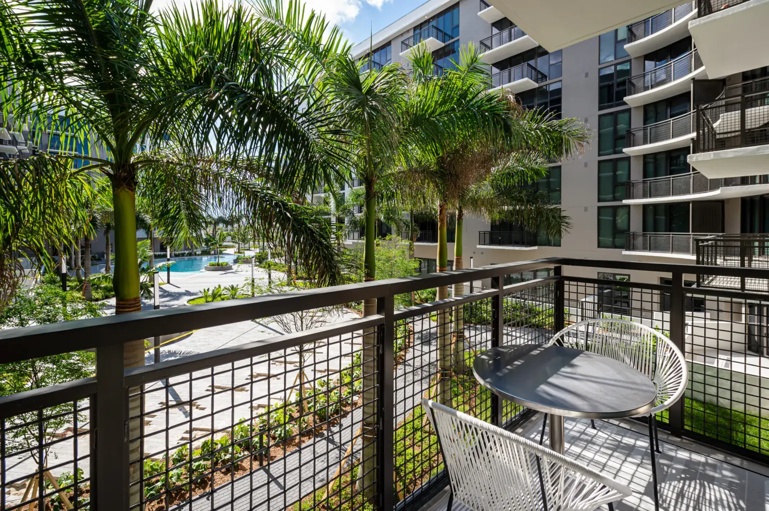 avalon doral doral fl balcony with courtyard view